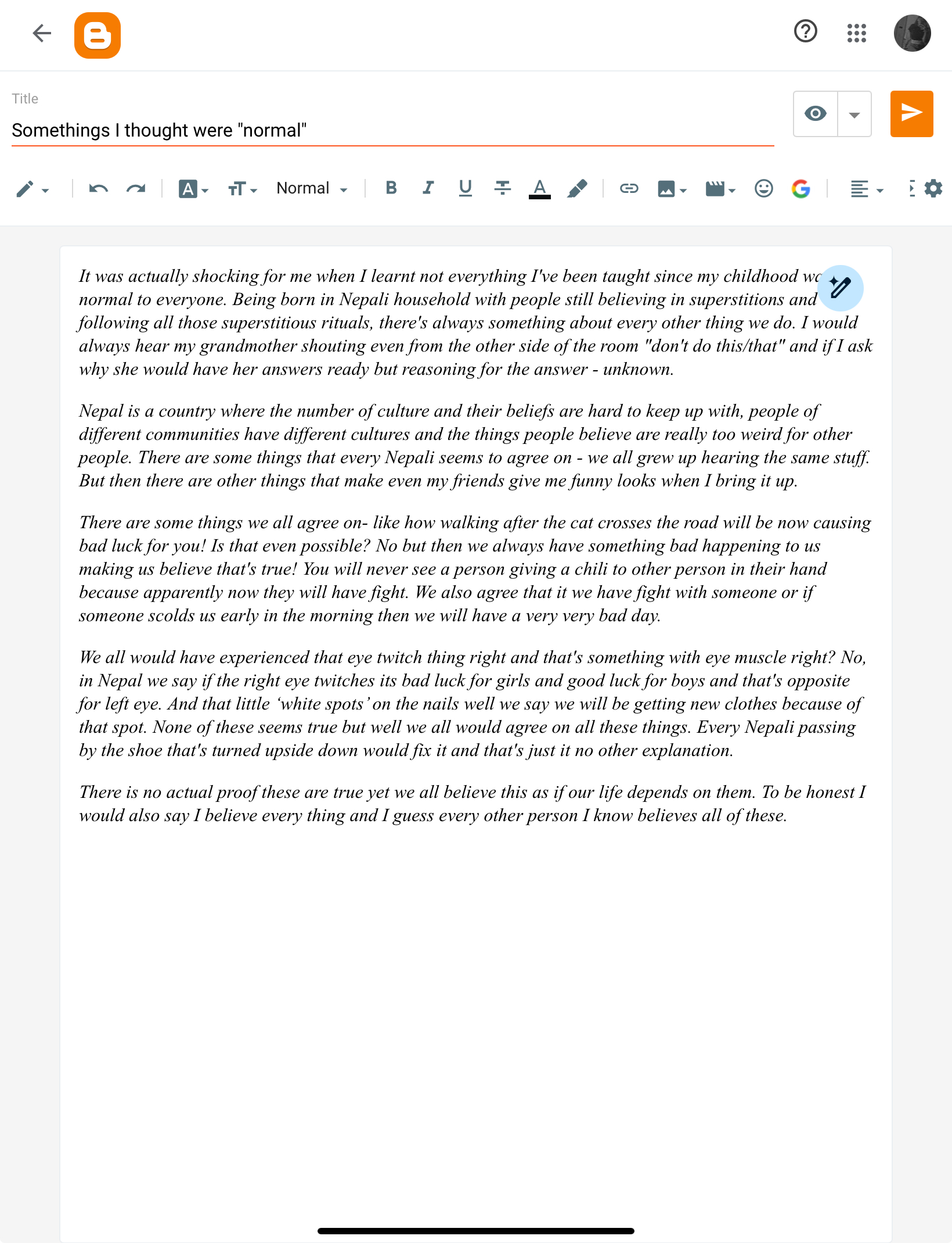 I write clear, simple and well researched articles and blogs.